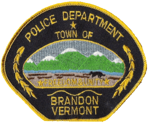 Town of Brandon Police Badge