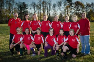 2012 Town of Brandon Girl's Soccer